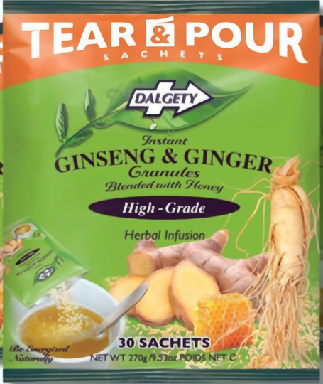 Dalgety Instant Ginseng & Ginger Herbal Tea (Pouch 270g)