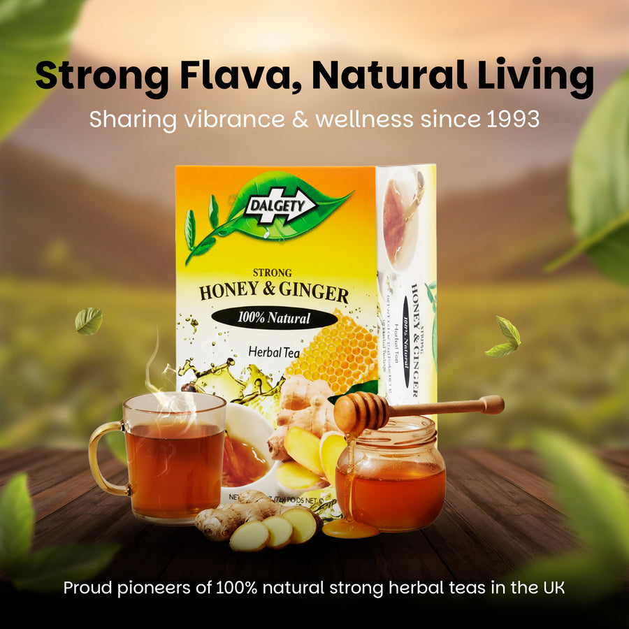 Dalgety Honey & Ginger Herbal Infusion (carton 72g)