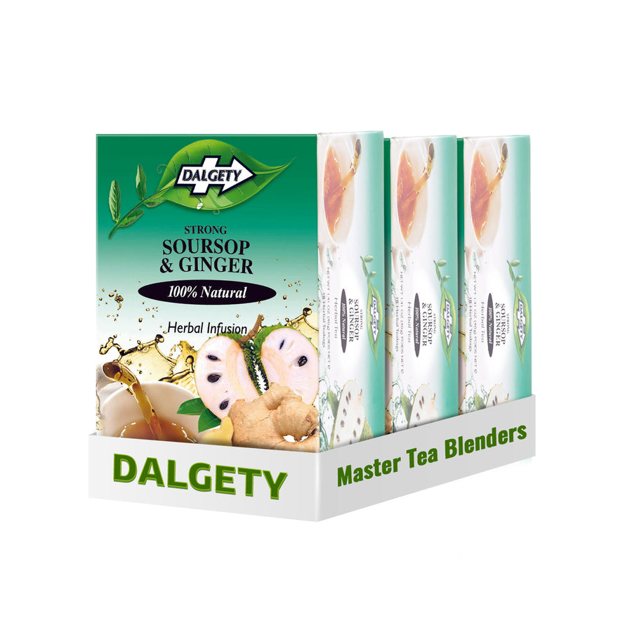 Dalgety Soursop & Ginger Herbal Infusion (carton 40g)