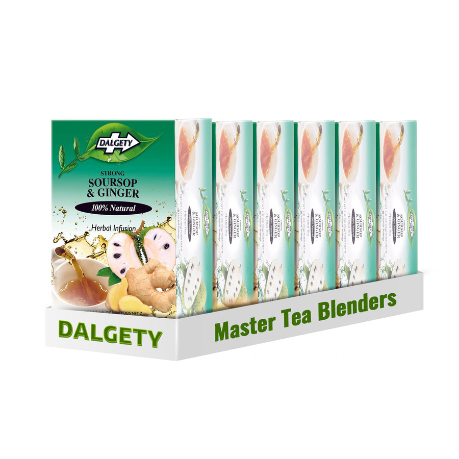 Dalgety Soursop & Ginger Herbal Infusion (carton 40g)