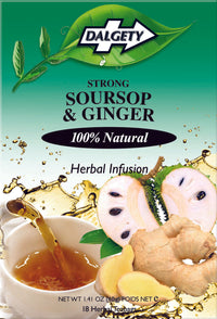Dalgety Soursop & Ginger Herbal Infusion (carton 40g)