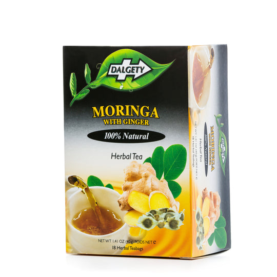 Dalgety Moringa with Ginger Herbal Infusion (carton 40g)