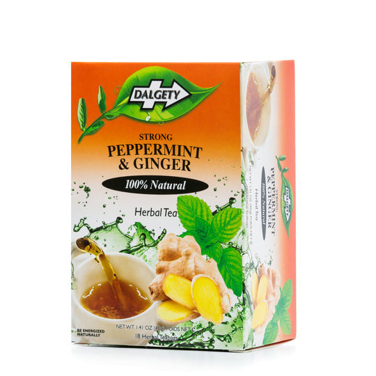 Dalgety Peppermint & Ginger Herbal Infusion (carton 40g)