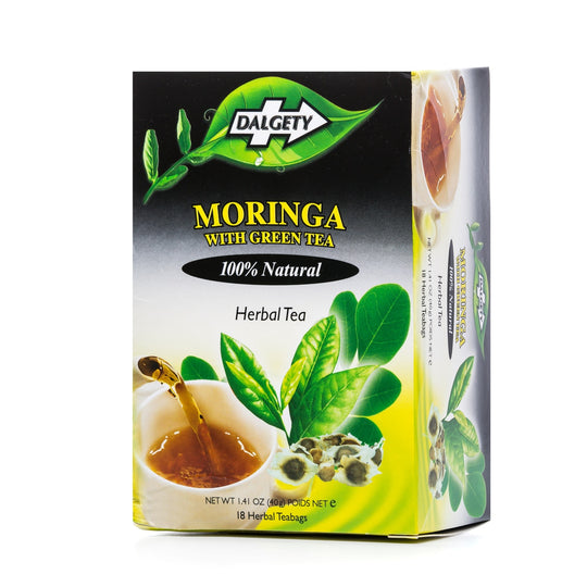 Dalgety Moringa with Green Tea Herbal Infusion (carton 40g)