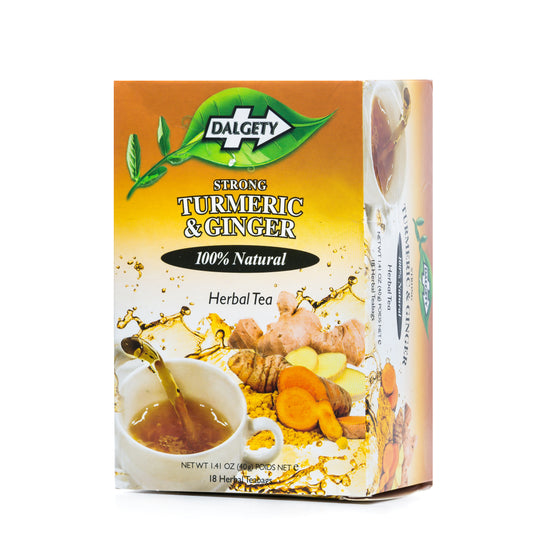Dalgety Turmeric & Ginger Herbal Infusion (carton 40g)